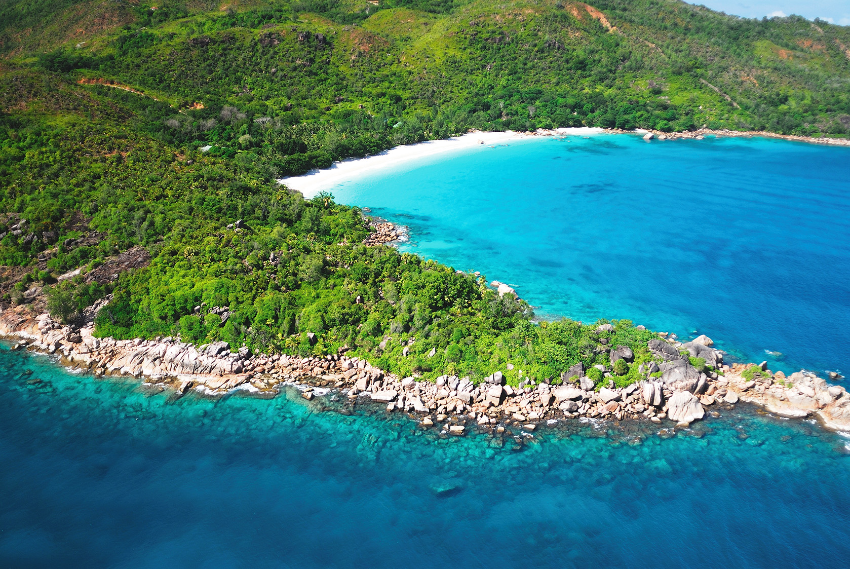 Lazio Anse Bay Seychelles