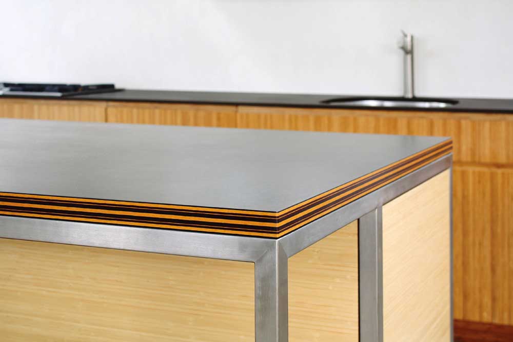 Richlite is available with a choice of eyecatching edges Richlite is available with a choice of eyecatching edges