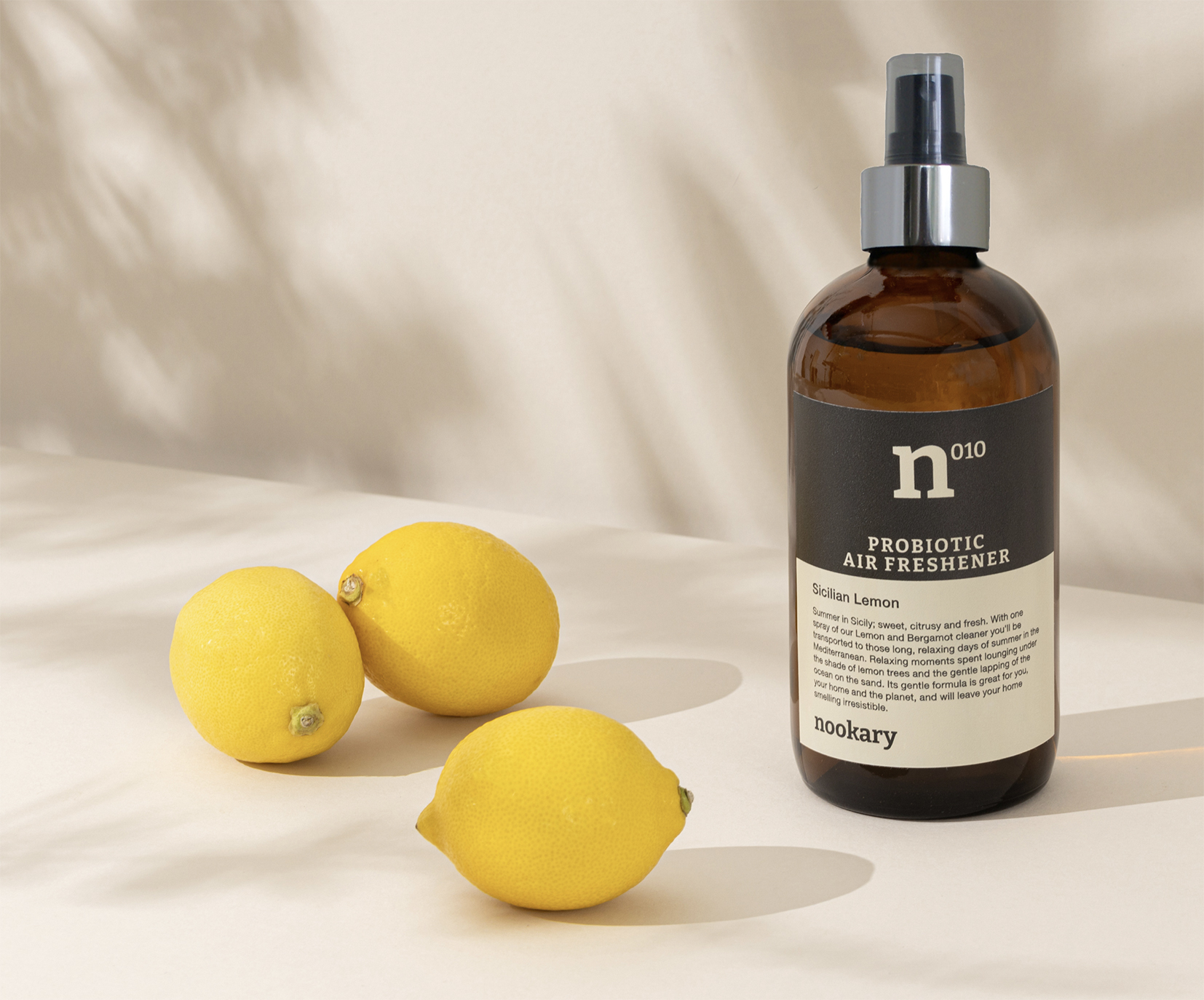Nookery pro biotic air freshener smells of lemons Nookery pro biotic air freshener smells of lemons