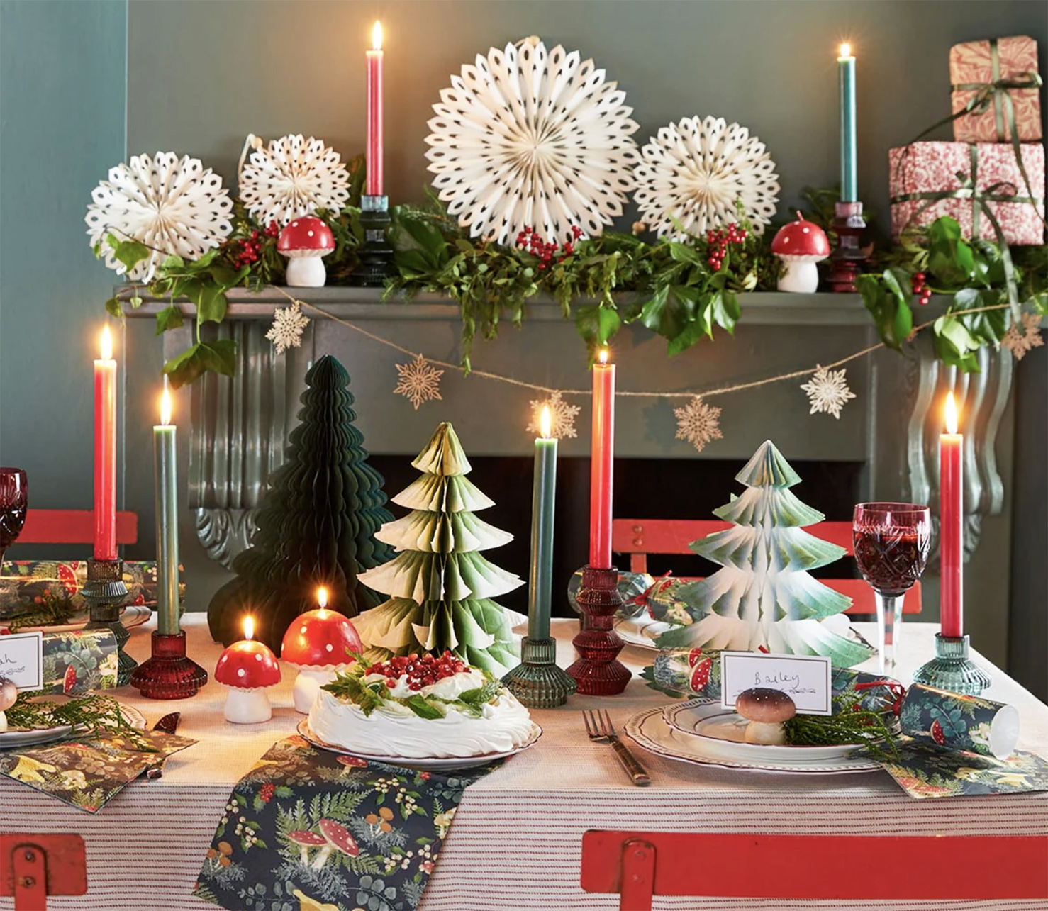 talking tables has lots of eco Christmas decoration options talking tables has lots of eco Christmas decoration options