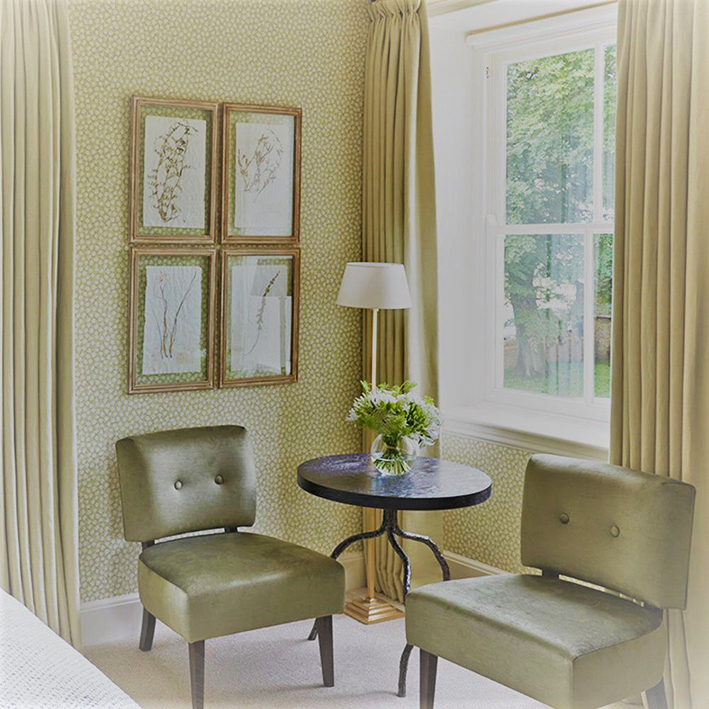 Knowles & Christou's wallpaper is hand printed in Wales, using heavy paper and water based inks Knowles & Christou's wallpaper is hand printed in Wales, using heavy paper and water based inks