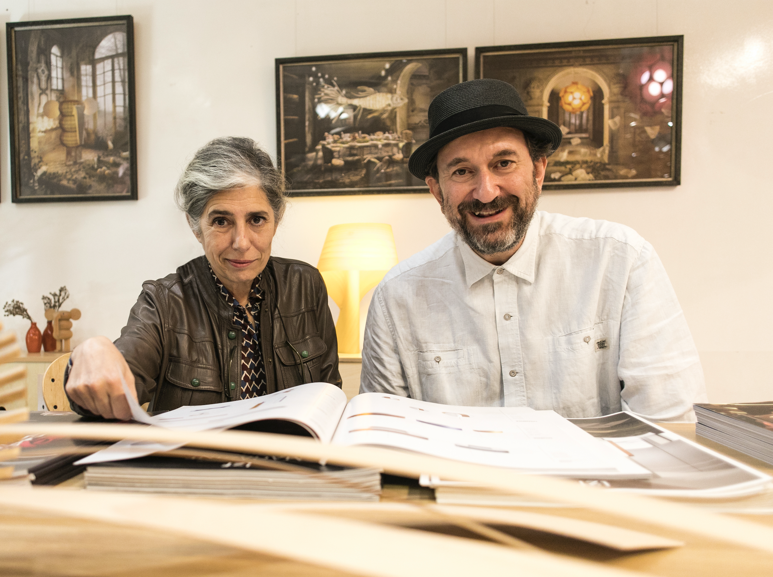 LZF lighting founders Marivi Colvi and Sandro Tothill LZF lighting founders Marivi Colvi and Sandro Tothill