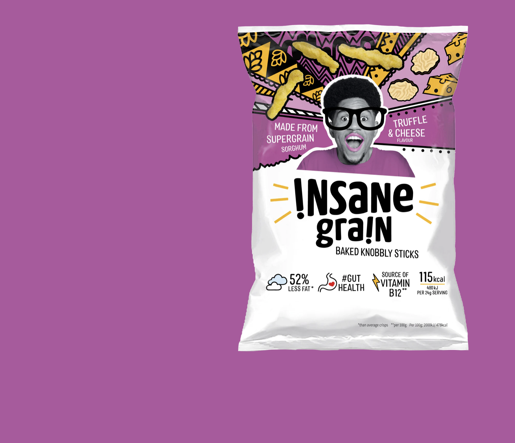 Insane Grain packs of delicious snacks