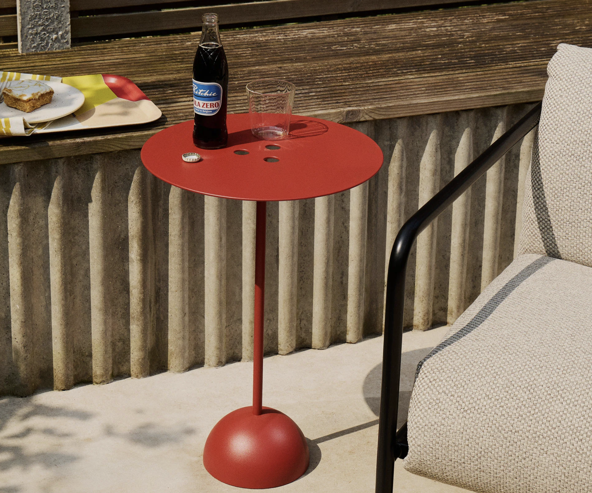 TCS Ten Pin side table has a Design Mark award TCS Ten Pin side table has a Design Mark award