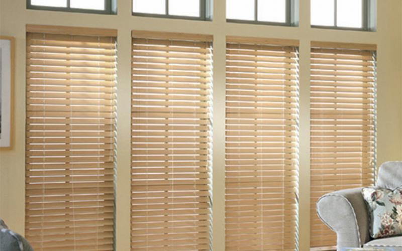 Wooden Venetian blinds are timeless