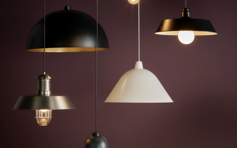 B&Q lighting collections