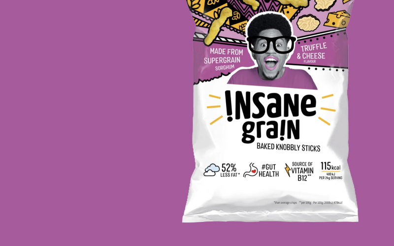 Insane Grain packs of delicious snacks